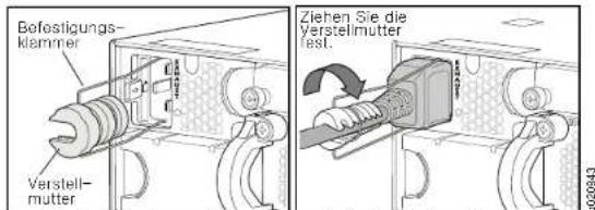DELL PowerConnect JEX4500 - Teil 4: Anschließen des Jumperkabels an das Netzteil - 1