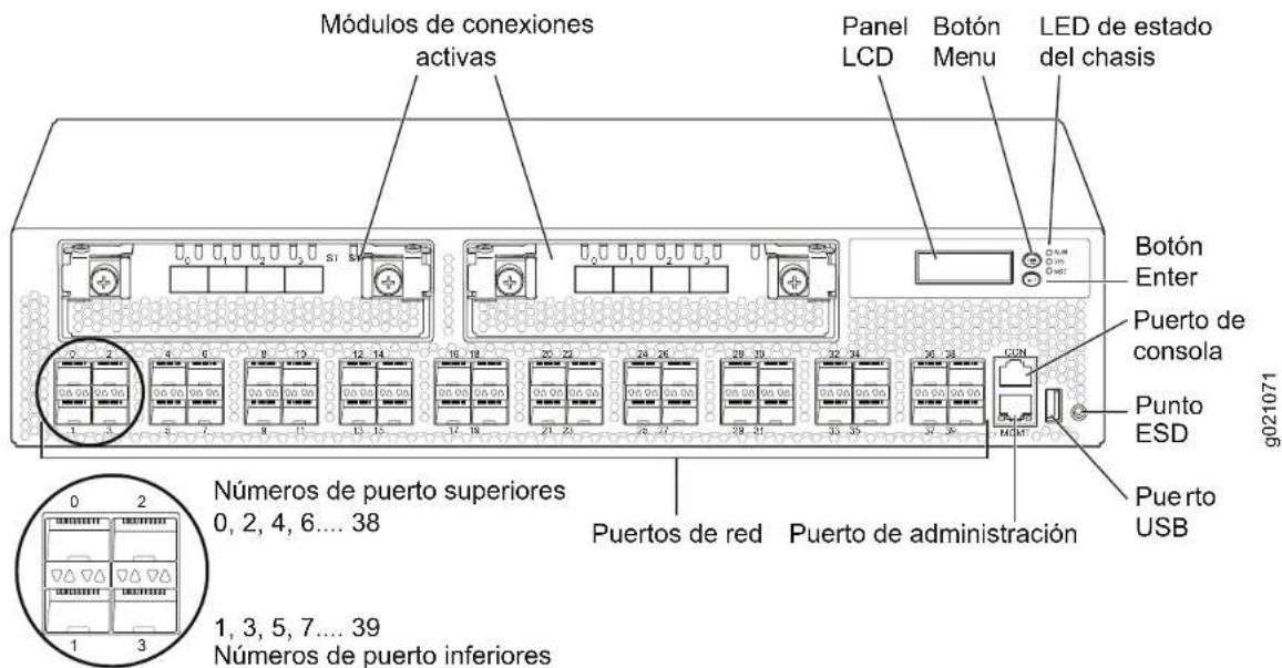 DELL PowerConnect JEX4500 - Inicio rápido del conmutador de Ethernet PowerConnect J-EX4500 de la serie J de Dell - Página 6 - 1