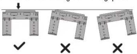 SAMSUNG AR24TXHQBWKN - ABMESSUNGEN DER BEFESTIGUNGSPLATTE - 1