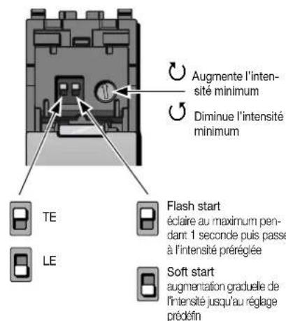 Vimar 20136.120.B - REMARQUE: LE BOUTON ON/OFF EST RELIE AU NEUTRE CABLE. - 5