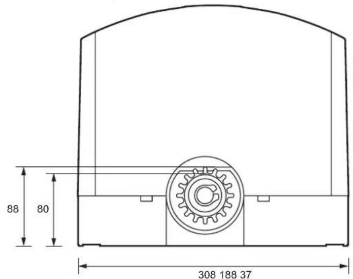 Vimar ELVOX ESM2.120 - - Dimensioni e ingombri - 1
