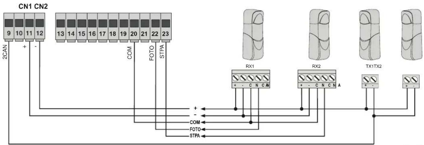 Vimar ELVOX ESM6.D - - Connexion bord sensible - 2