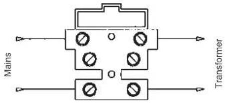 Vimar ELVOX ESM1.120 - 4.1- Power supply line wiring - 1
