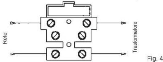 Vimar ELVOX EK01 - 4.1- Cablaggio linea alimentazione - 1