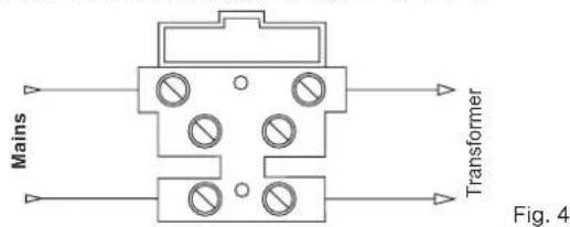 Vimar ELVOX EK02.EXP.120 - 4.1- Power supply line wiring - 1