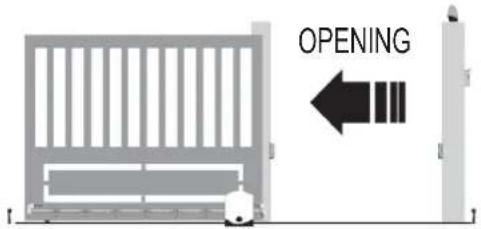 Vimar ELVOX ESM3.1 - Selecting the direction of opening. - 2
