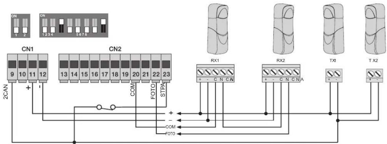 Vimar ELVOX ESM3.120 - 3.7- Sensitive edge connection - 2