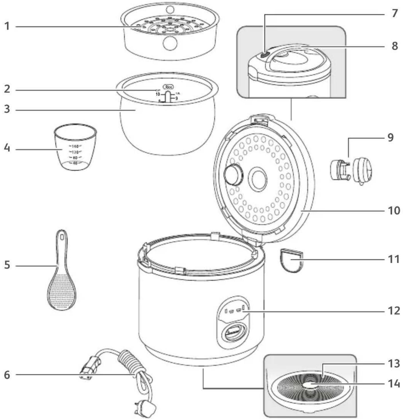 TEFAL Mecha Spherical RK2421 - Mecha Spherical - 1