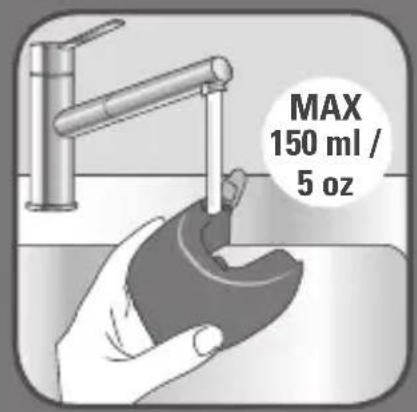MAX 150 ml / 5 oz