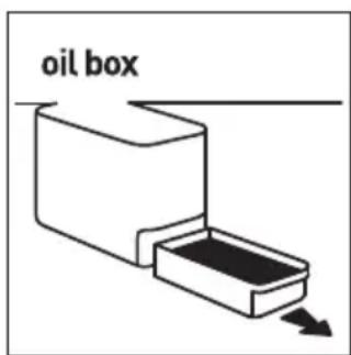 TEFAL Ultimate EZ Clean FR7008 - Using the Oil box container control button - 4