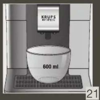KRUPS Автоматическая кофемашина Intuition Preference+ EA875EIntuition P - DESCALING PROGRAM - 20 MIN - 21