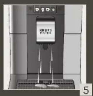 KRUPS Автоматическая кофемашина Intuition Preference+ EA875EIntuition P - QUICK MILK RINSING AFTER A CAPPUCCINO - 5