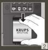 KRUPS Автоматическая кофемашина Intuition Preference+ EA875EIntuition P - MANUAL DEEP CLEANING OF MILK SYSTEM - 5 MIN - 2