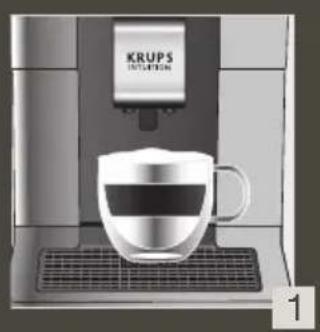 KRUPS Автоматическая кофемашина Intuition Preference+ EA875EIntuition P - QUICK MILK RINSING AFTER A CAPPUCCINO - 1