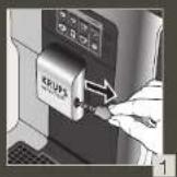 KRUPS Автоматическая кофемашина Intuition Preference+ EA875EIntuition P - MANUAL DEEP CLEANING OF MILK SYSTEM - 5 MIN - 1