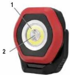 Toolcraft WL700 - Éléments de fonctionnement - 1