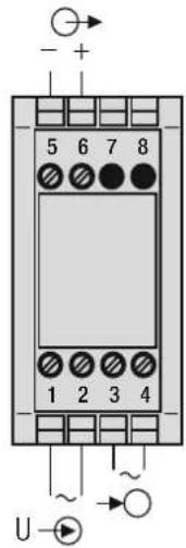 Camille Bauer Sineax U539 - Electrical connections - 4