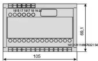 Camille Bauer Sineax M561 - Mass-Skizze - 2