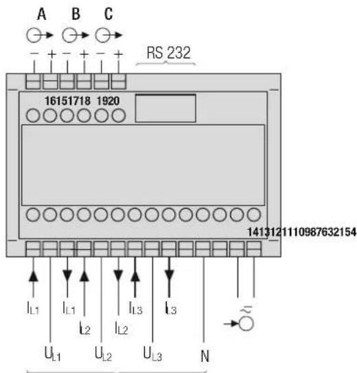 Camille Bauer Sineax M561 - Electrical connections - 3