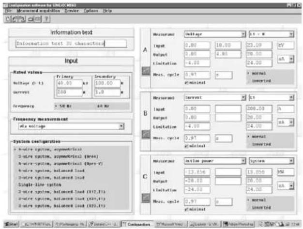 Camille Bauer Sineax M561 - Programming the transducer - 2