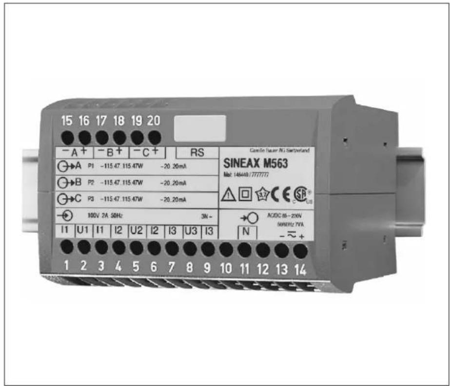 Camille Bauer Sineax M561 - SINEAX M561 / M562 / M563 - 1