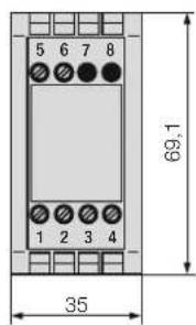 Camille Bauer Sineax I538 - Mass-Skizze - 2