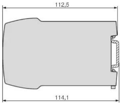 Camille Bauer Sineax I538 - Mass-Skizze - 1