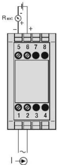 Camille Bauer Sineax I538 - Electrical connections - 6
