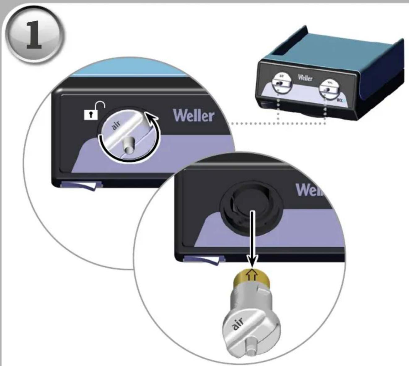 Weller WXair 70 - 23
