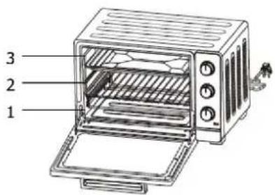 BRANDT FC4200MS - Soportes escalonados - 1