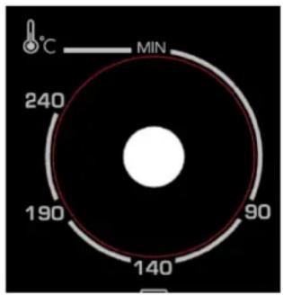 BRANDT FC4200MS - b) Ajuste de la temperatura - 1