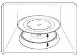 SAMSUNG MS23T5018AC - Turntable - 1