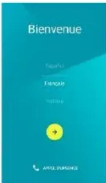 HISENSE D2F - Configurez votre téléphone au démarrage - 1