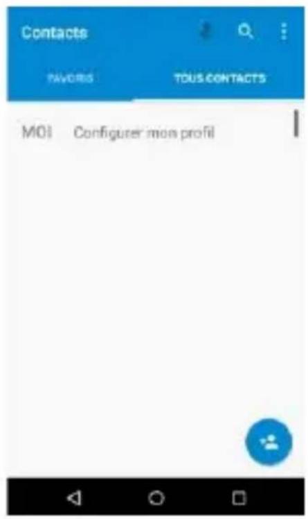 HISENSE D2F - Ajout de contacts - 2