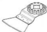 BOSCH GOP 185LI Professional - 工具刀头 GOP 185-LI - 38