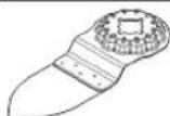 BOSCH GOP 185LI Professional - 工具刀头 GOP 185-LI - 35