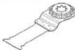 BOSCH GOP 185LI Professional - Choix de l'accessoire de travail - 4