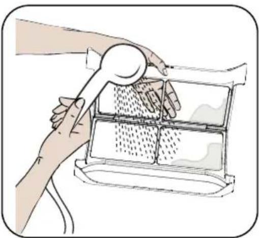 Orima ORBC82 - Limpar os filtros de cotão - 2