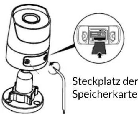 DELTA DORE Tycam 2100 - Wechseln der Speicherkarte - 1
