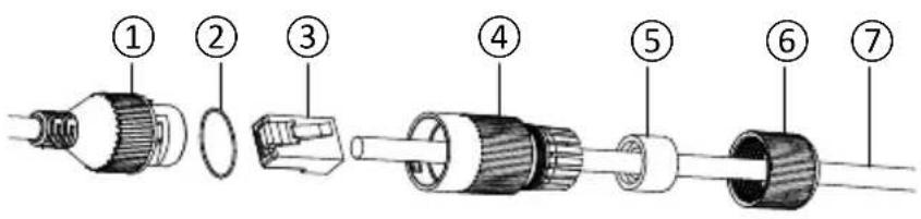DELTA DORE Tycam 2100 - Leerrohr für Netzwerkkabel (RJ45) - 1