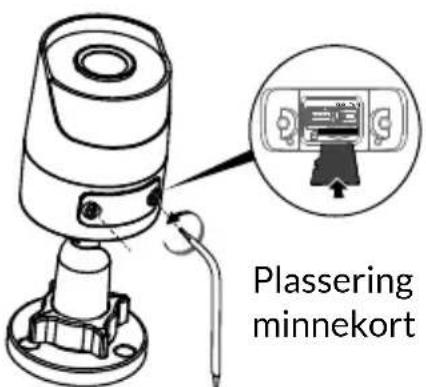 DELTA DORE Tycam 1100 - Utskifting av minnekortet - 1