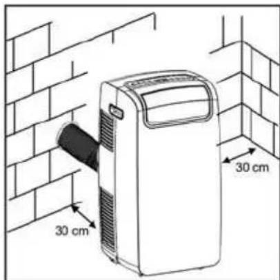 ROWENTA Intense Cool AU4010F0 - Semi-permanently installation - 1