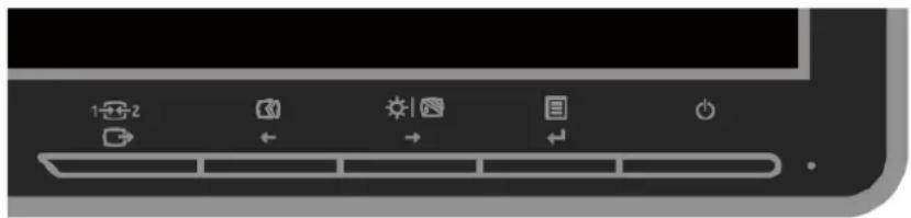 LENOVO ThinkVision E2410 - Commandes utilisateur - 1