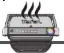 TEFAL OptiGrill GC705D - Préchauffage - 1