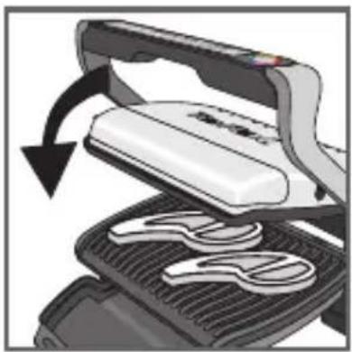 TEFAL OptiGrill GC705D - Grillprogramme und 1 manueller Betrieb - 5