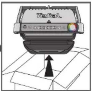 TEFAL OptiGrill GC705D - Vejledning til tilberedningsprogrammer - 9
