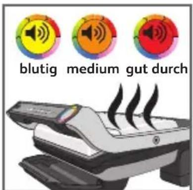 TEFAL OptiGrill GC705D - Grillprogramme und 1 manueller Betrieb - 8