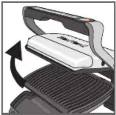 TEFAL OptiGrill GC705D - programmes de cuisson et 1 mode manuel - 3