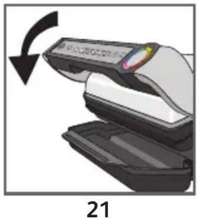 TEFAL OptiGrill GC705D - Afhankelijk van de bereidingsgraad zal hetlichtje van kleur veranderen. - 3