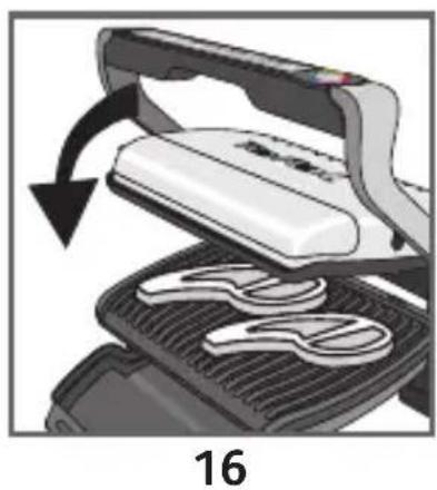 TEFAL OptiGrill GC705D - paisto-ohjelmaa ja 1 manuaalinen käytötila - 7
